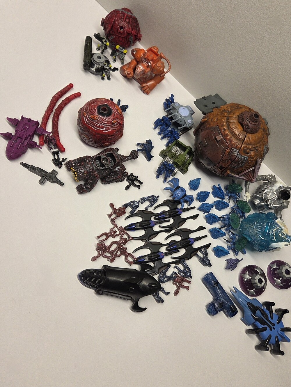 90s Trendmasters War Planets Lot Planet Rock Fire Supermoon Etc INCOMPLETE